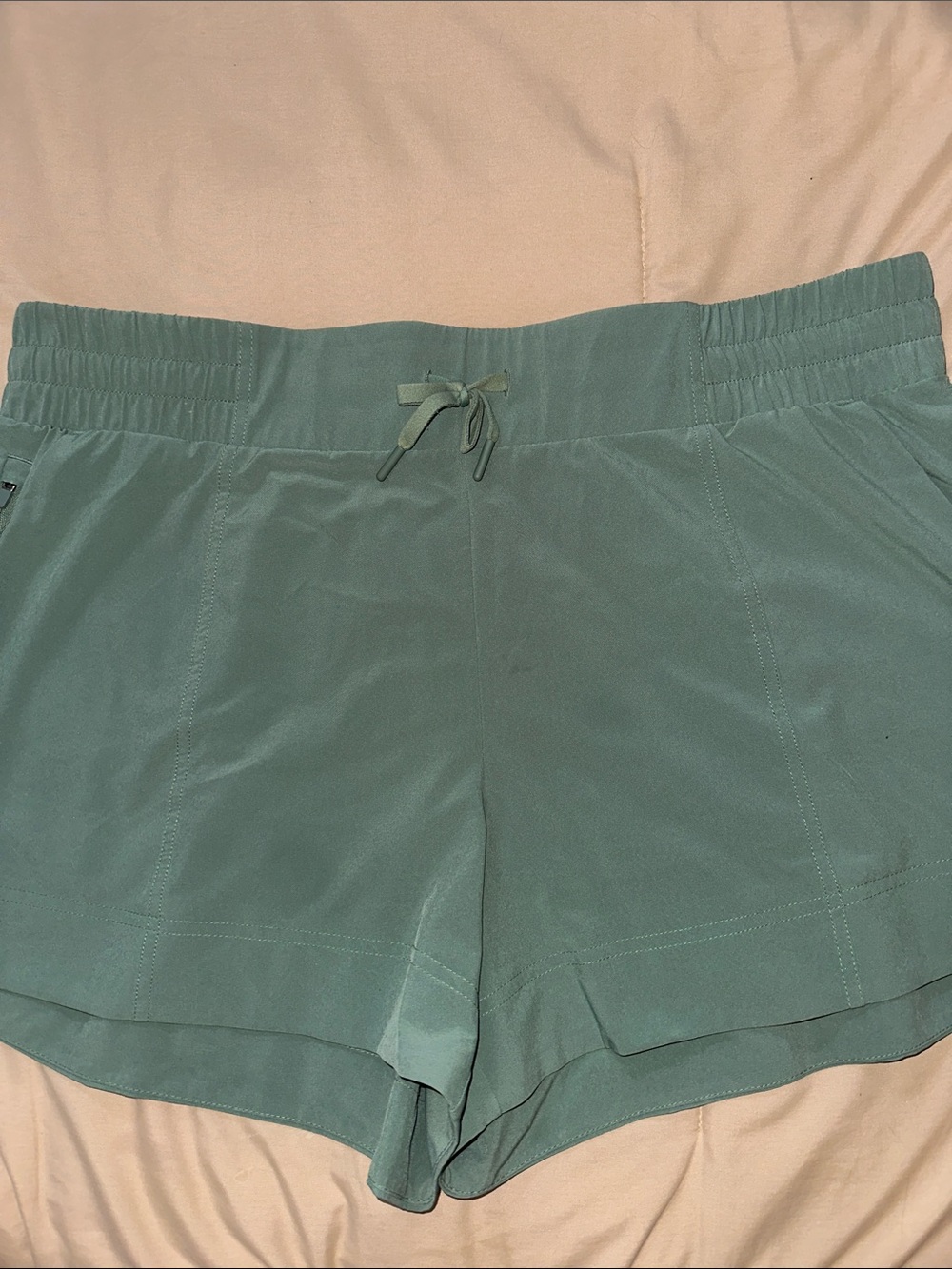 all in motion Sage Green Athletic Drawstring Shorts